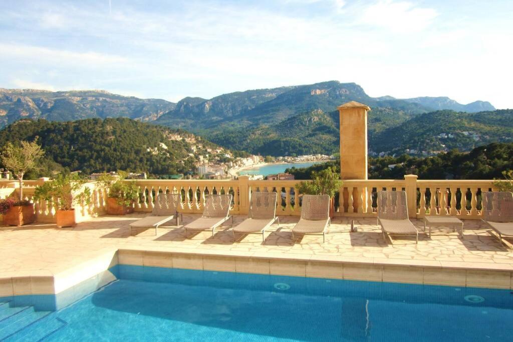 Apartamento Gran Terraza Privada Y Vistas Al Mar Puerto de Sóller 외부 사진